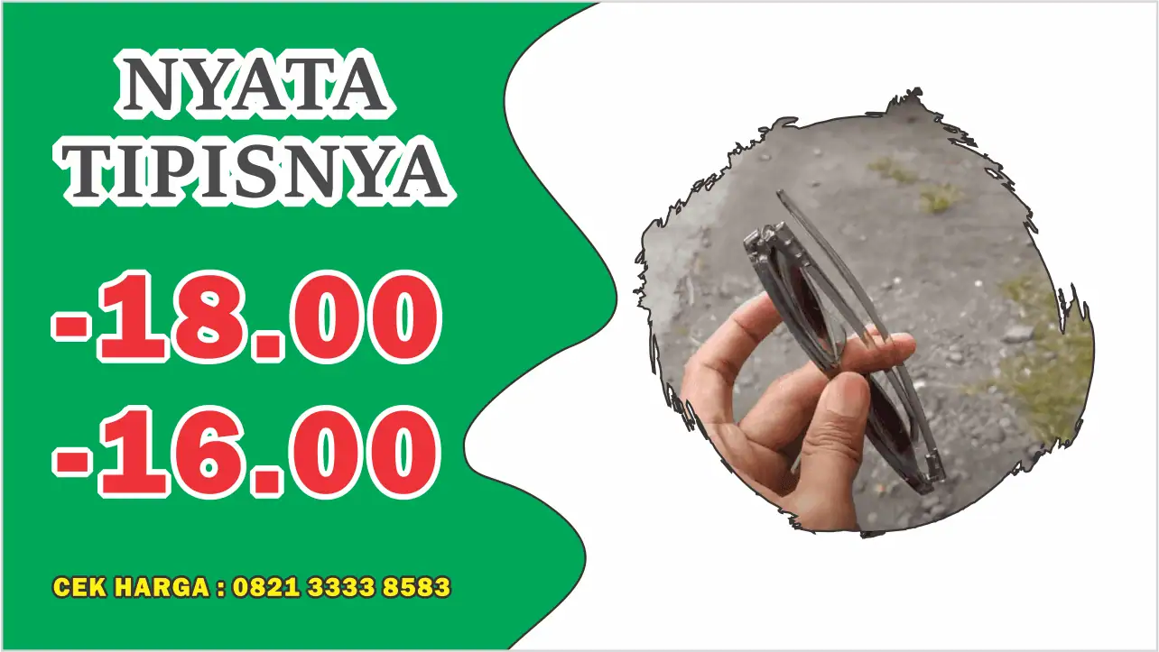 😲 Gak Nyangka! Minus -18 & -16 Bisa Tipis Banget KMNET Minus Tinggi Jadi Tipis